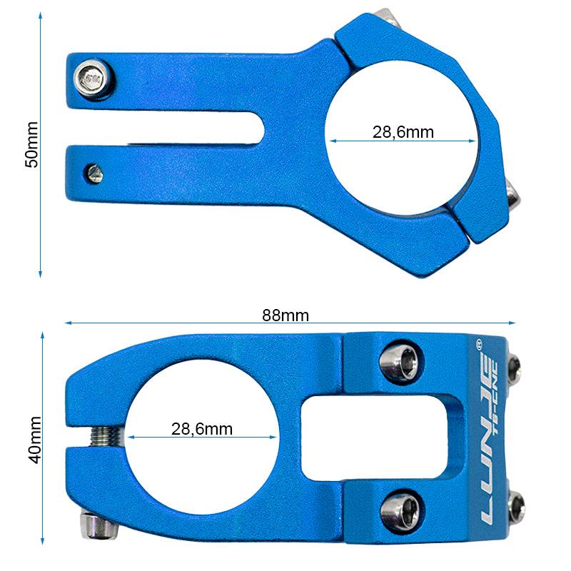 potence pour guidon 31,8mm