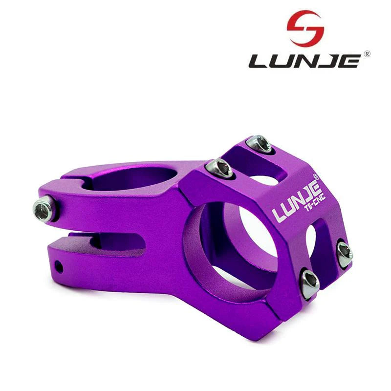 potence pour guidon 31,8mm violet