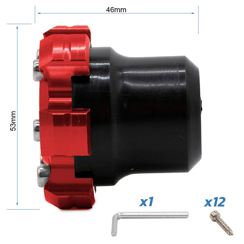 protection anti-chute axe moteur ou jante rouge