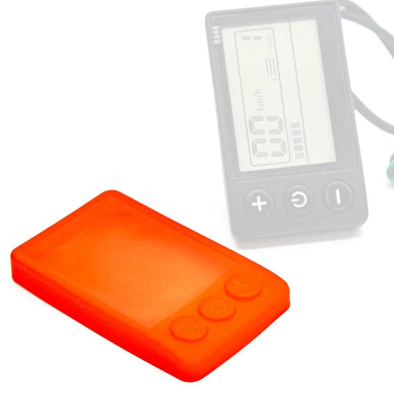 protection en silicone imperméable rouge pour écran s866