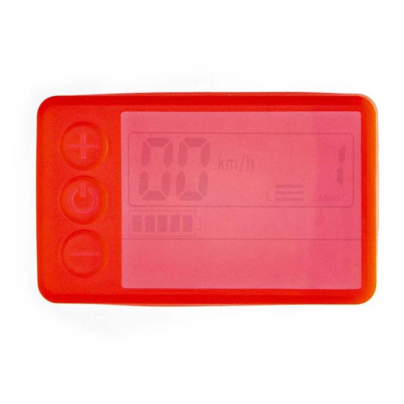protection en silicone imperméable rouge pour écran s866