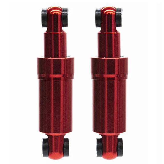 suspension arrière rouge 120mm 2 pcs
