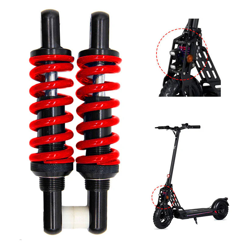 suspension avant rouge pour ecoxtrem