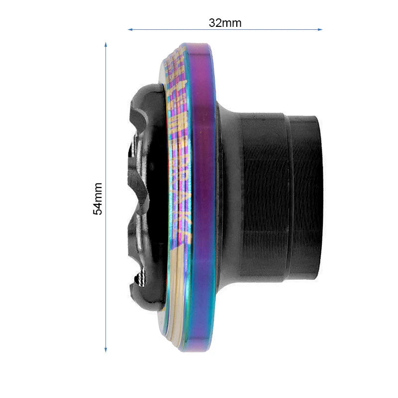 top block protection roue noir
